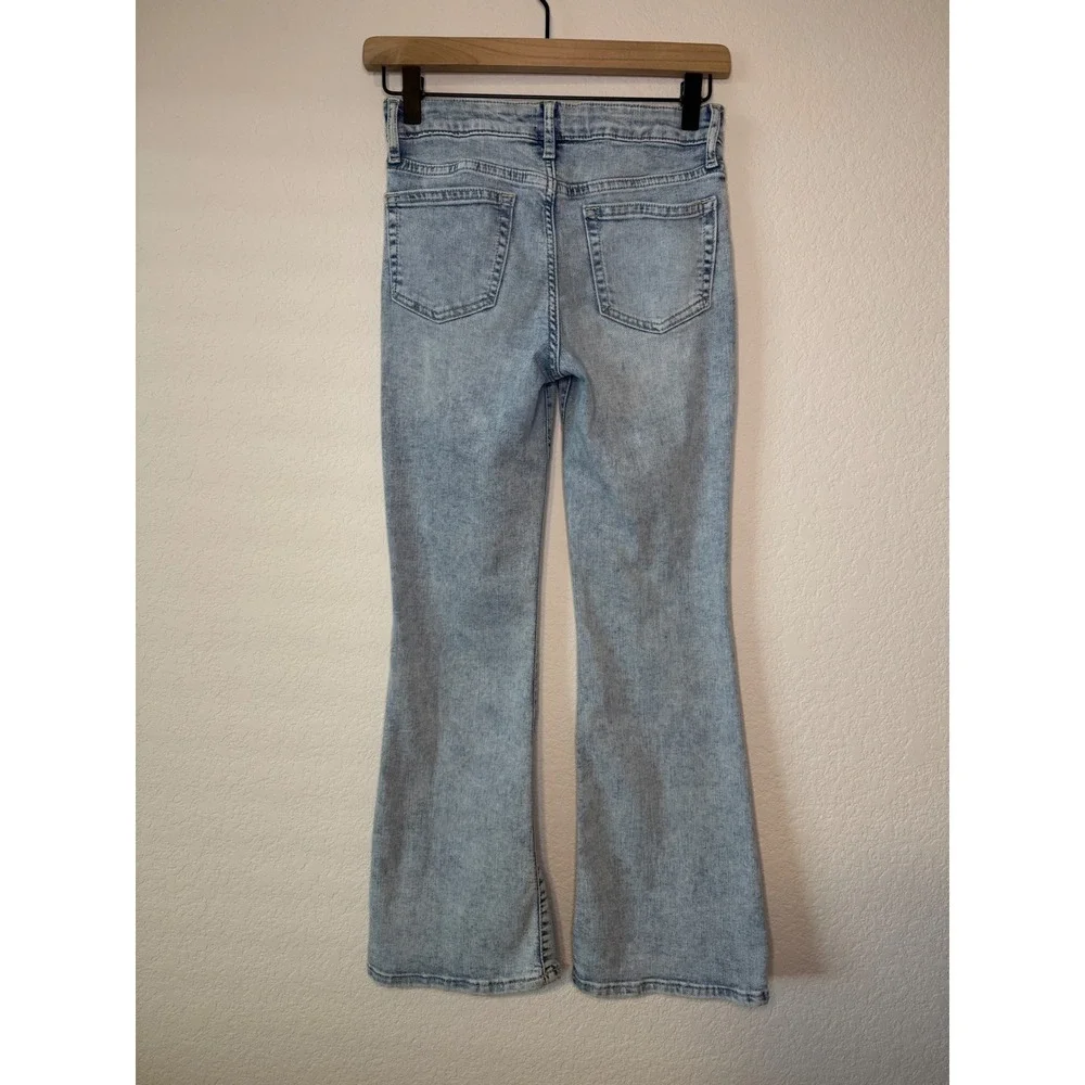 Gap Denim Girls 70s Flare Size 12 Blue Casual